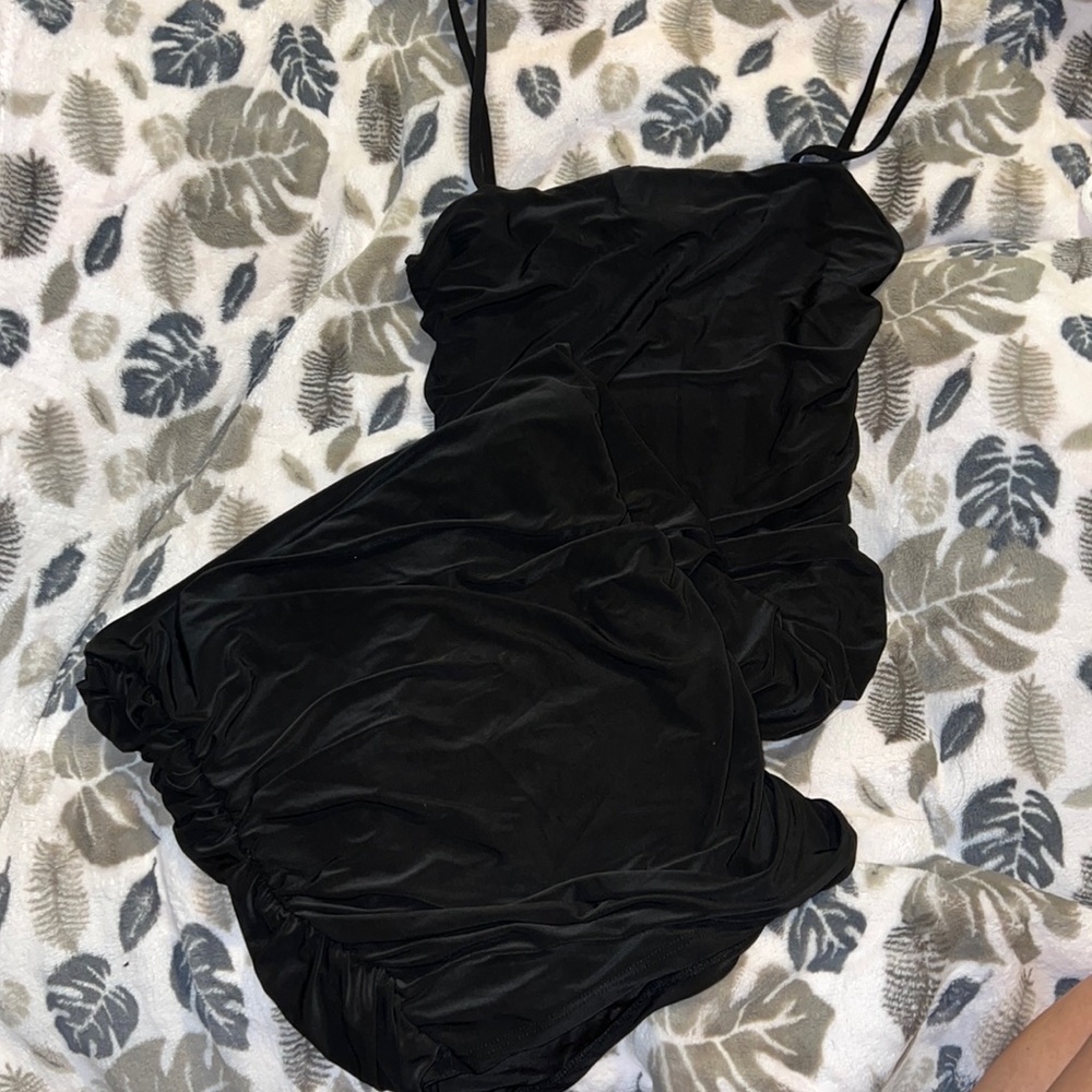 Black Midi dress